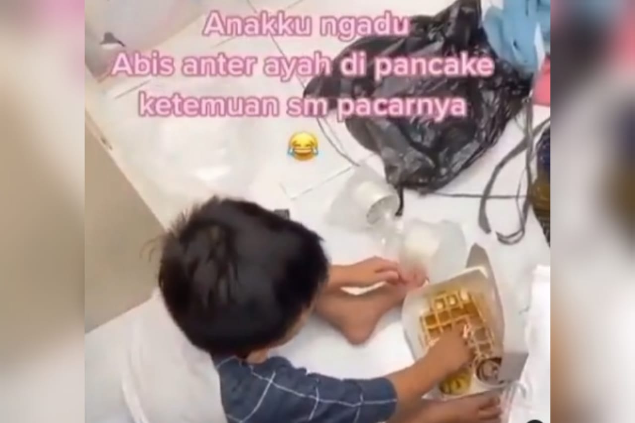 Viral! Video Anak Mengadu ke Ibu ‘Habis Antar Ayah Ketemu Pacar’