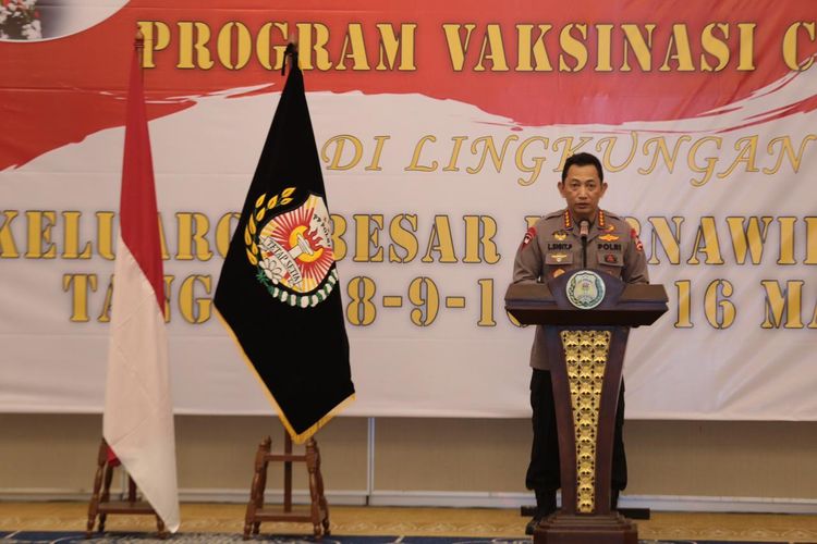 Wujud Cinta ke Senior, Mabes Polri Gelar Vaksinasi Covid-19 Untuk Ribuan Purnawirawan