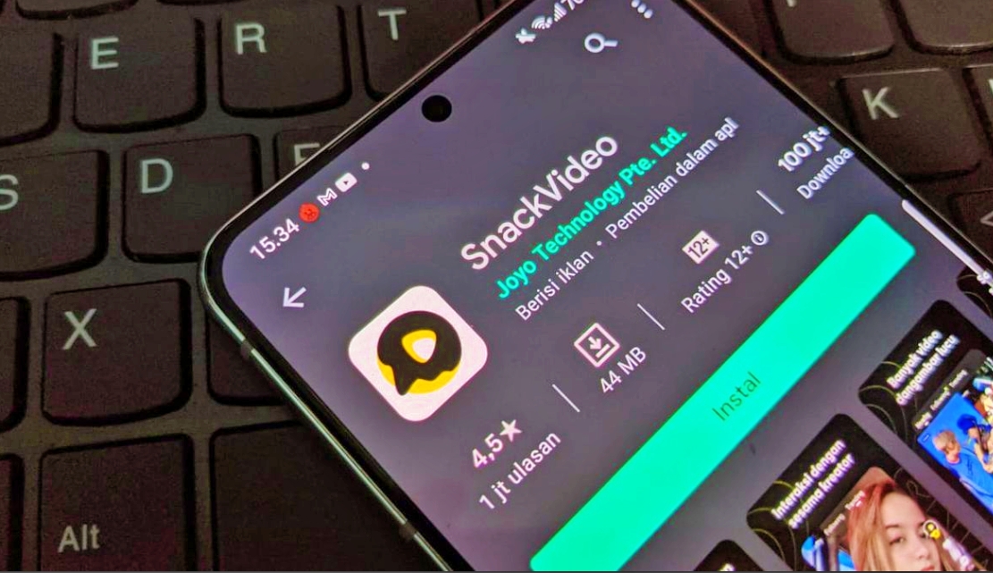 aplikasi snack video diblokir pemerintah