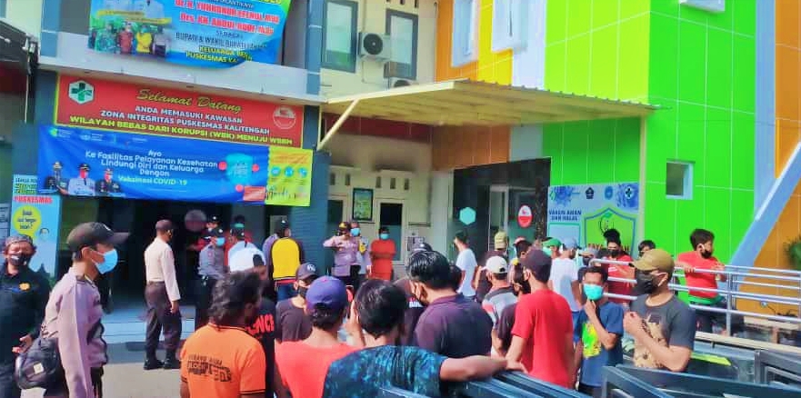 warga geruduk puskesmas karena geram