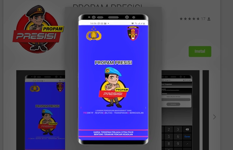 Aplikasi Propam Presisi