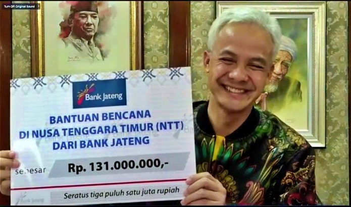 Bantuan dari Bank Jateng untuk bencana di NTT akan disalurkan