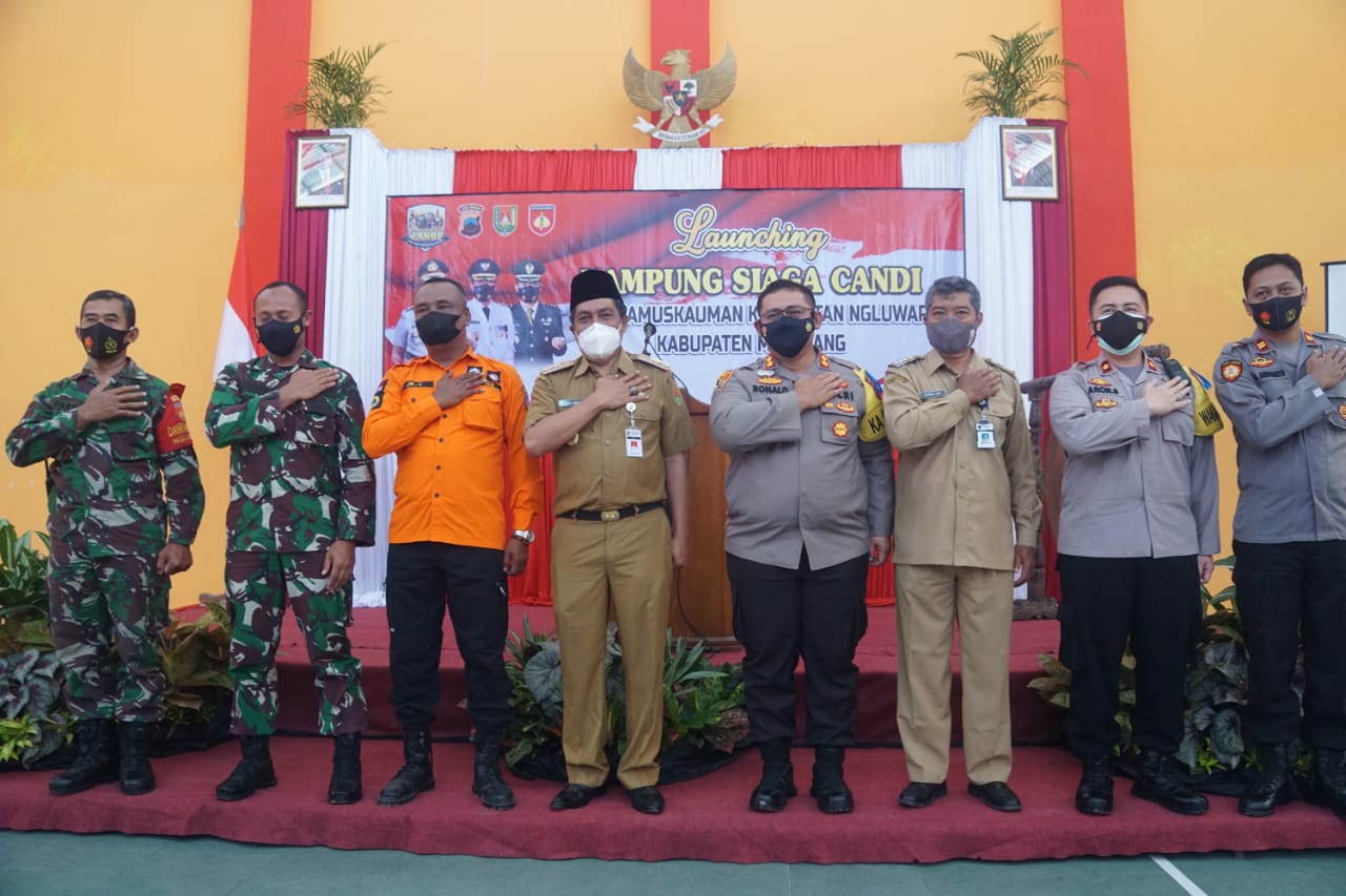 Louncing Kampung Siaga Candi di Ngluwar (12/4/2021)