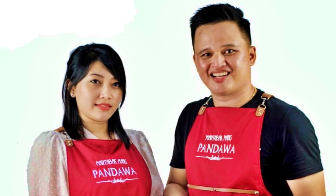 Pasangan owner Martabak Manis Pandawa Magelang