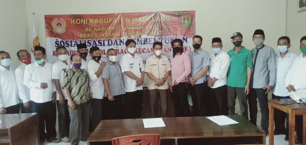 KONI Kabupaten Magelang Bentuk Koordinator Olahraga Kecamatan di Srumbung