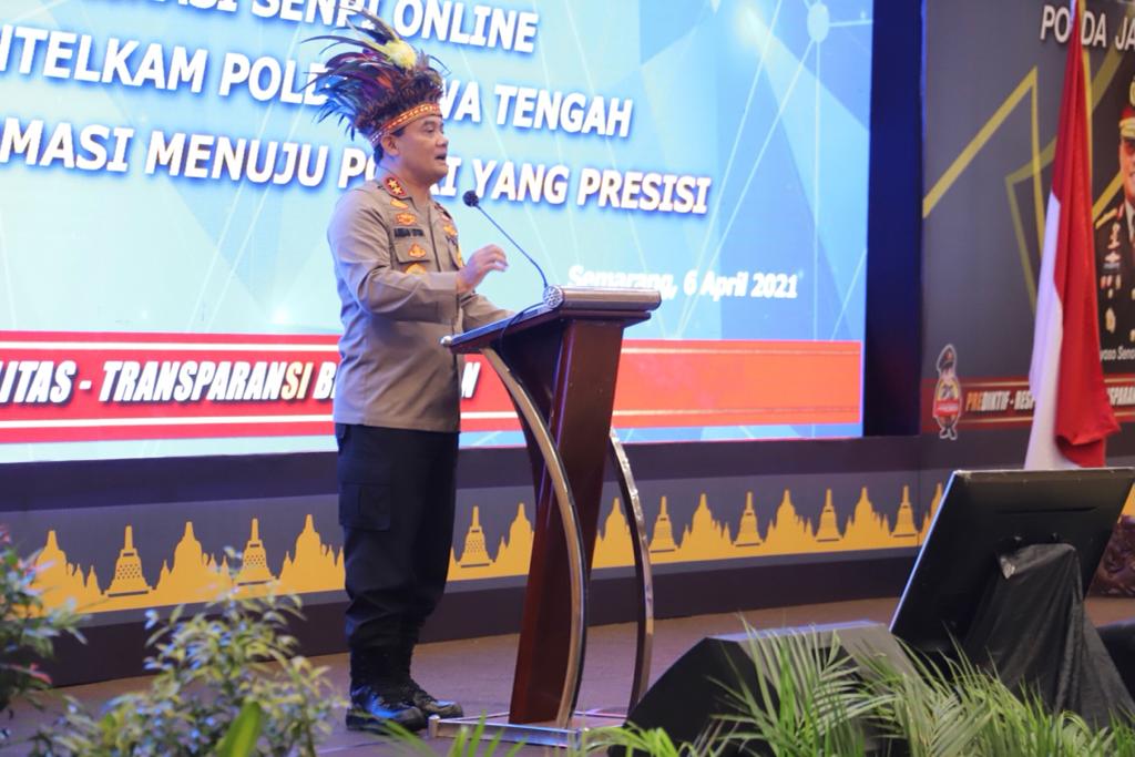 Tingkatkan Pengawasan Kepemilikan Senpi, Polda Jateng Lounching Aplikasi Ini