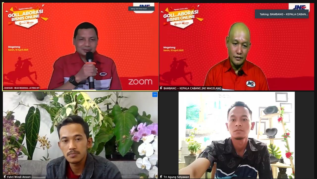 Pandemi Covid-19, JNE Dorong Digitalisasi UKM Magelang