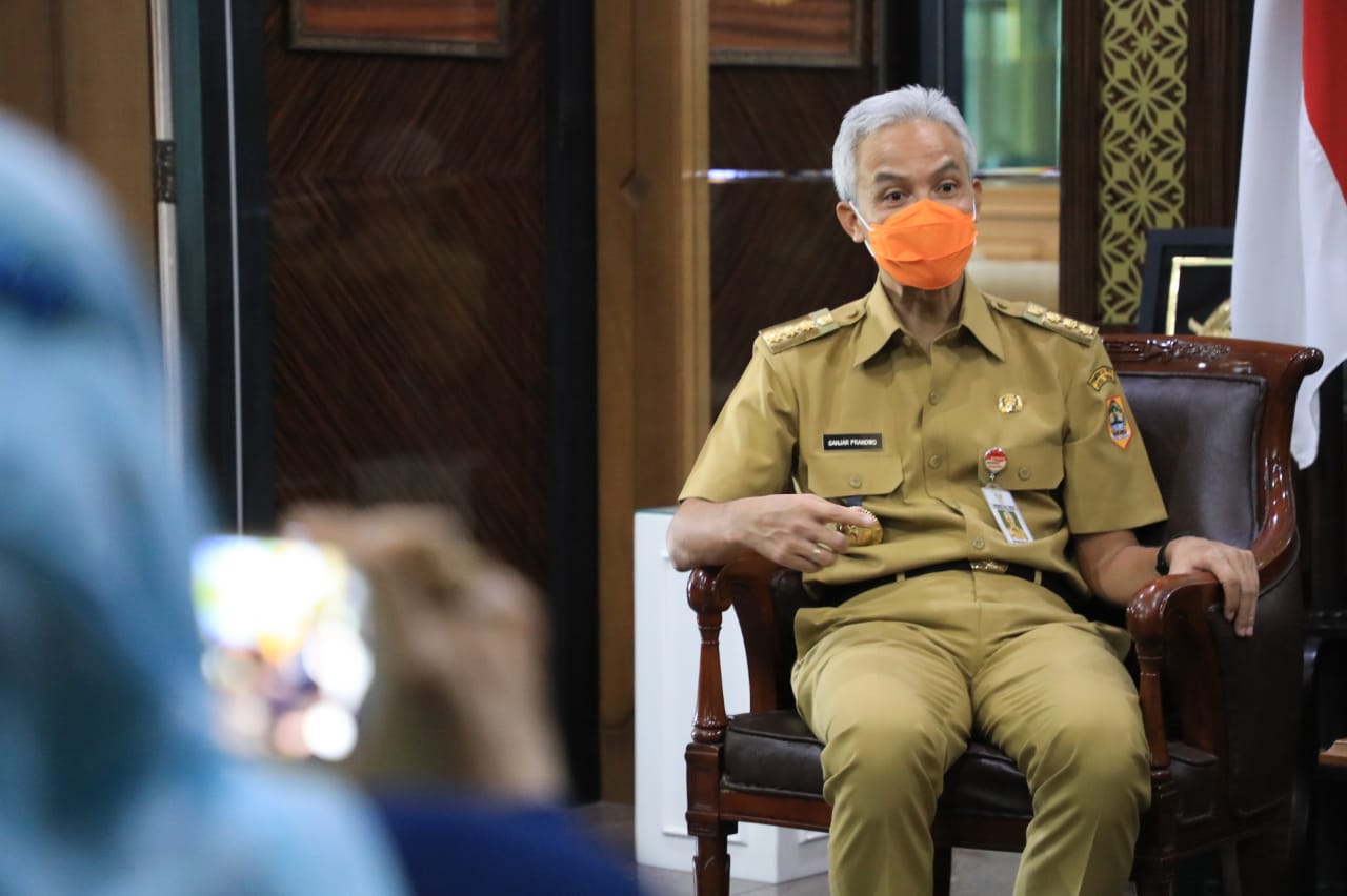 Meski Evaluasi Uji Coba PTM Jateng Berjalan Bagus, Ganjar Sebut Masih Ada Catatan