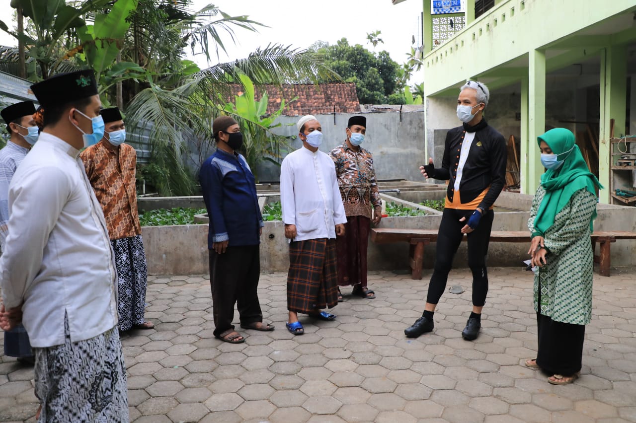 Larangan Mudik 2021, Ganjar Minta Para Santri Tahan Diri