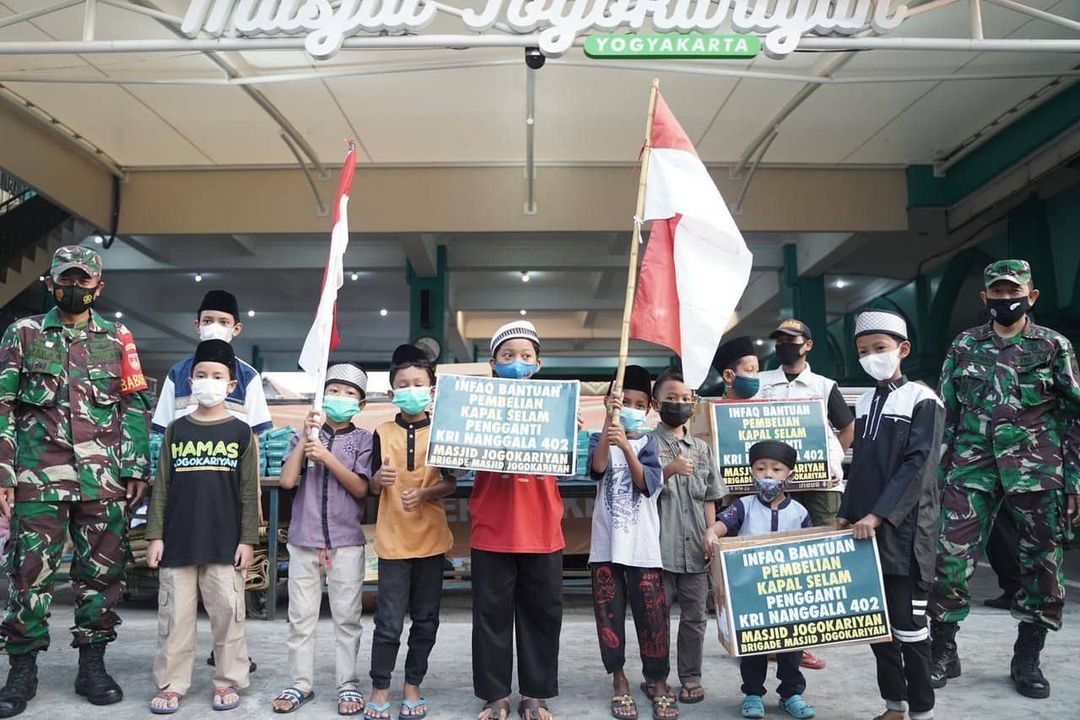 Inspiratif, Masjid Jogokariyan Jogja Urunan Beli Kapal Selam Pengganti KRI Nanggala-402