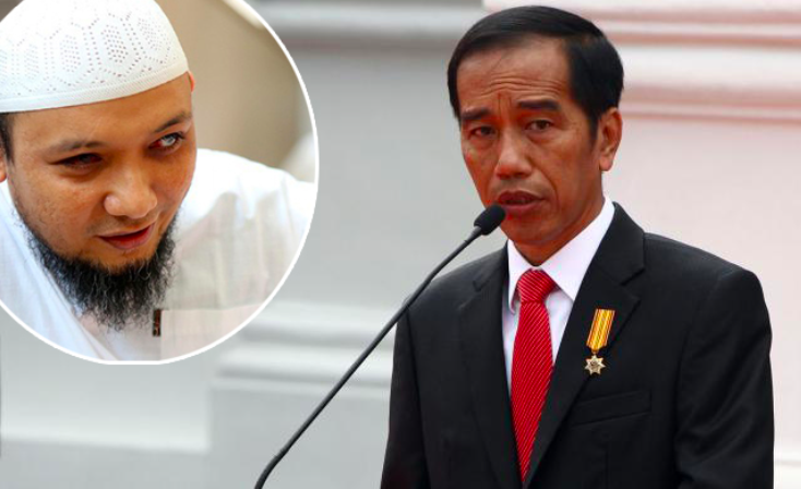 Presiden Joko Widodo (kanan) dan Penyidik Senior KPK Novel Baswedan. (gambar: ist)