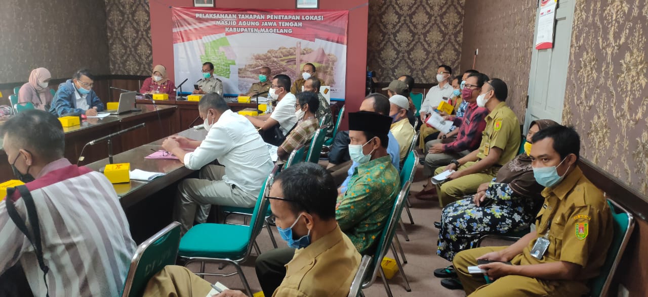Sosialisasi pengadaan lahan pembangunan masjid agung jawa tengah