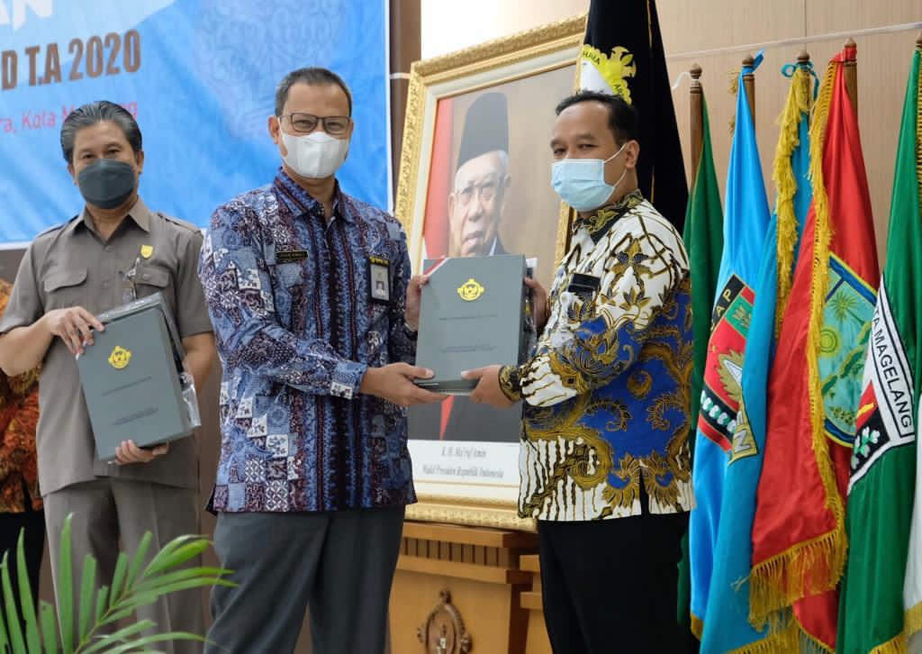 Untuk Ke Lima Kalinya, Kota Magelang Raih Penghargaan Opini WTP