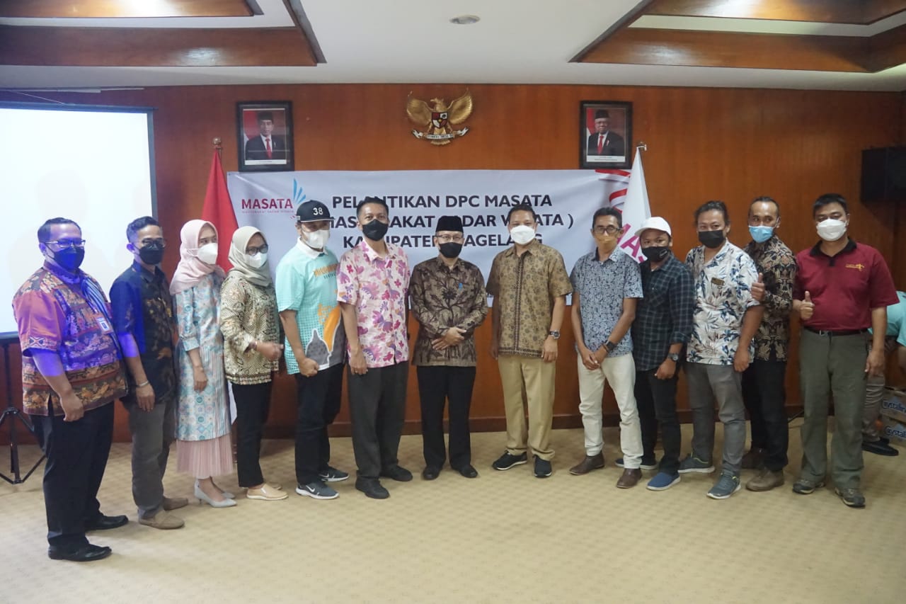 DPC MASATA Kabupaten Magelang Periode 2021-2024 Resmi Dilantik