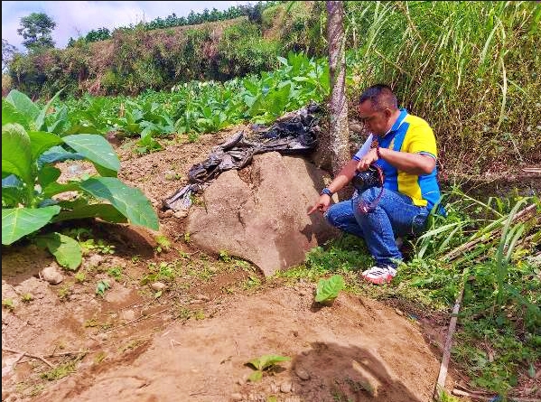 bongkahan batu purbakala ditemukan di lereng merapi
