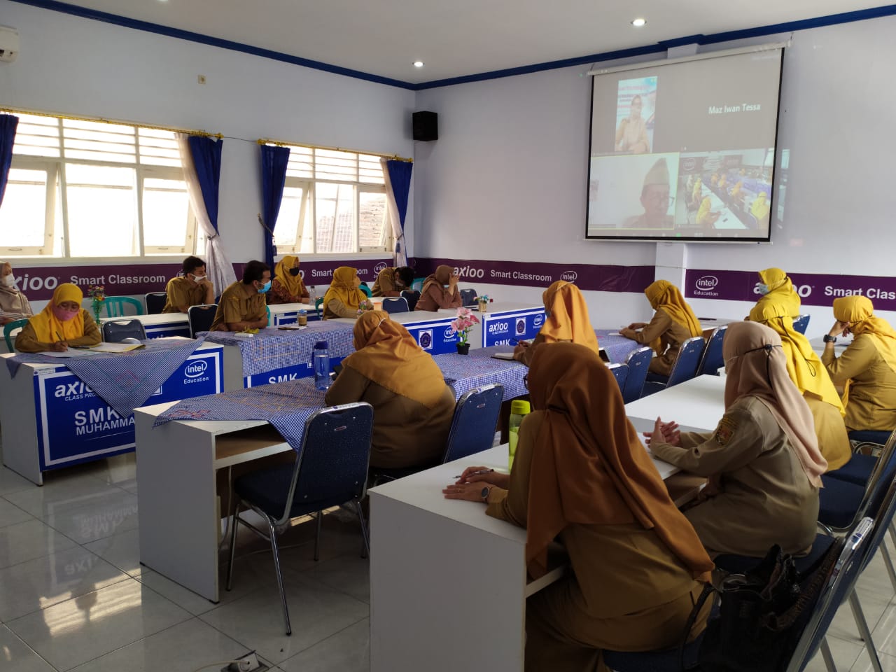 IHT oleh guru SMK Muhammadiyah Dukun (31/5/2021)