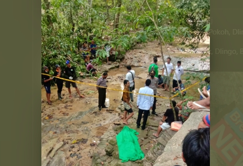 laka air di air terjun lepok Dlingo Bantul (19/5/2021)