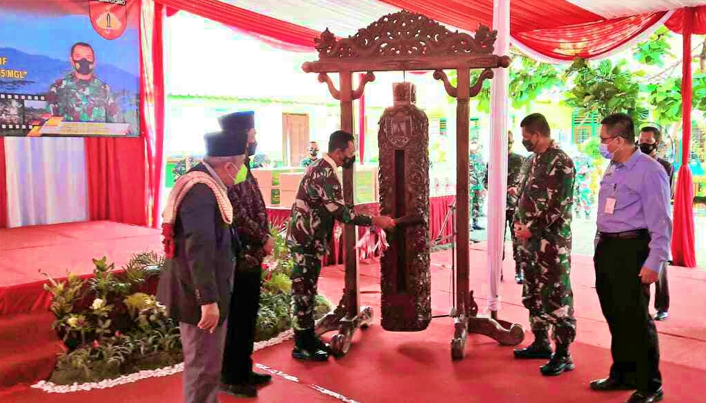 pembukaan serbuan teritorial TNI di Candimulyo Magelang