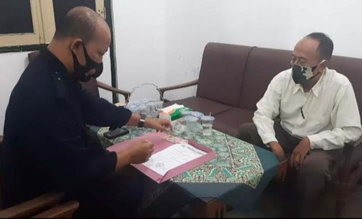 Kodim 0734 Yogyakarta Amankan Pensiunan PNS yang Catut TNI Untuk Galang Dana Baksos