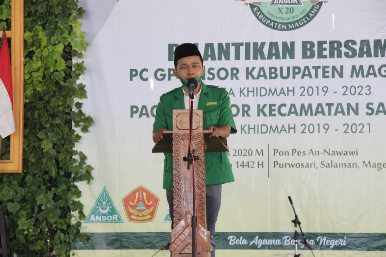 Muhammad Arif Sholihan, Ketua PC GP Ansor Kabupaten Magelang