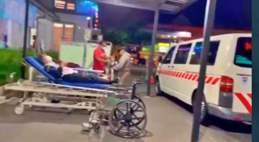 IGD RSU Tidar Kota Magelang penuh_Foto tangkapan layar video