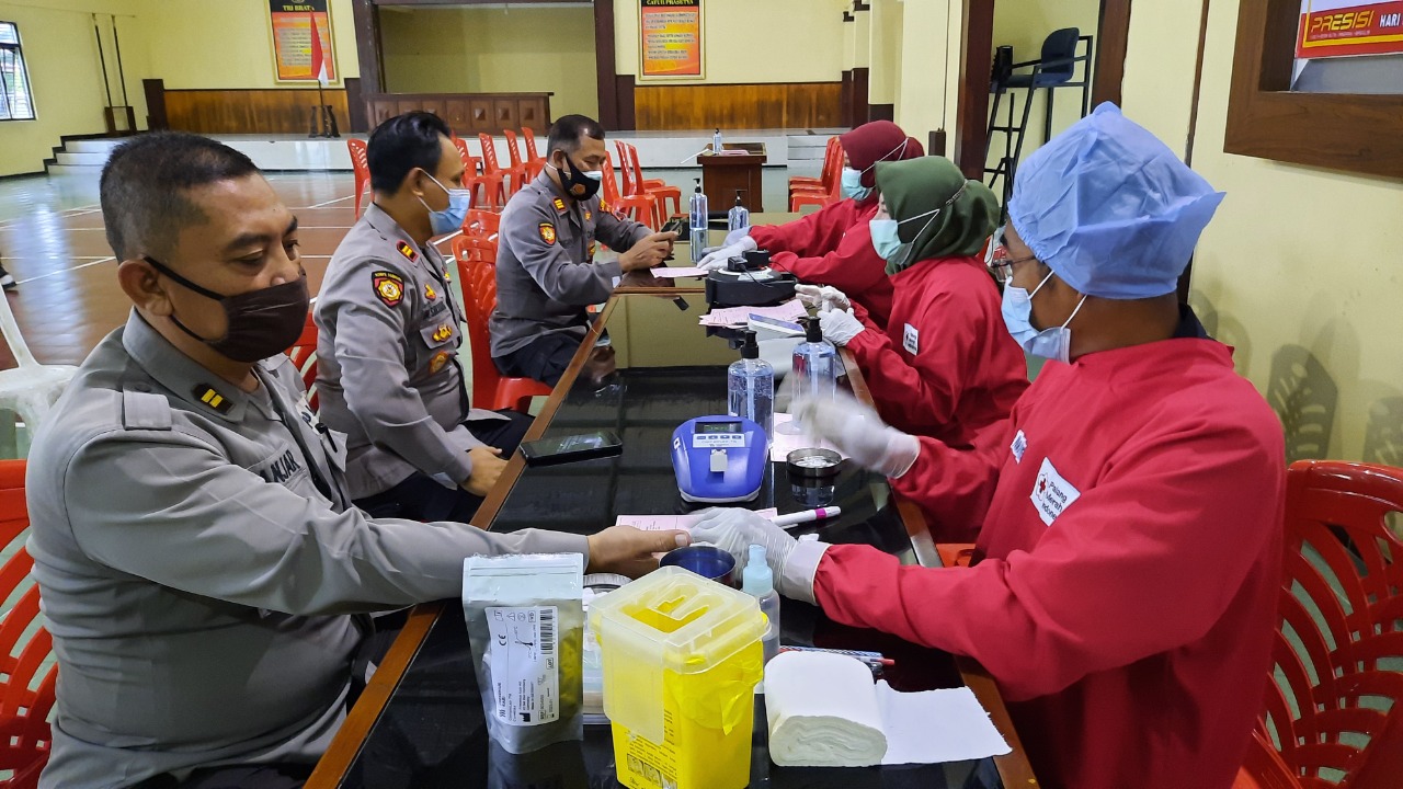 Polres Magelang gelar Donor Darah