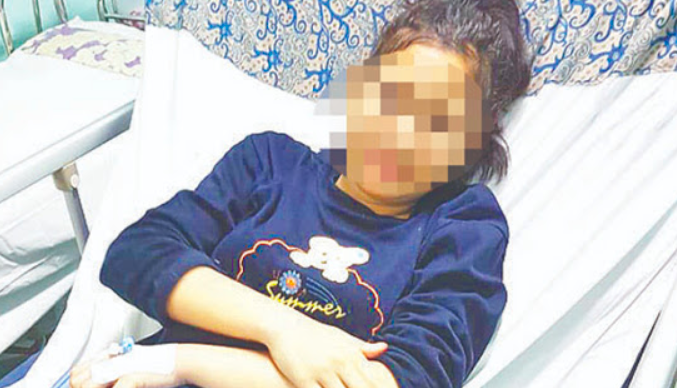 TERKULAI: Bocah 12 tahun korban pencabulan mendapat perawatan intensif. (gambar: ilustrasi/internet)