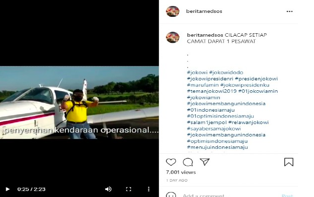 (sumber: instagram/beritamedsos)