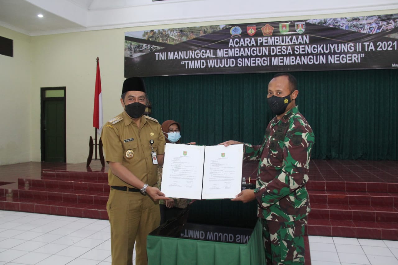 TMMD Tahap II Tahun 2021 di Kabupaten Magelang