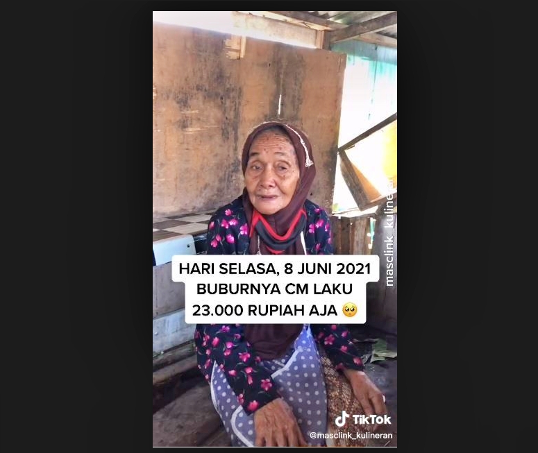 Warung Gudeg Bubur Mbah Waginah Jogja sempat sepi kini mulai ramai