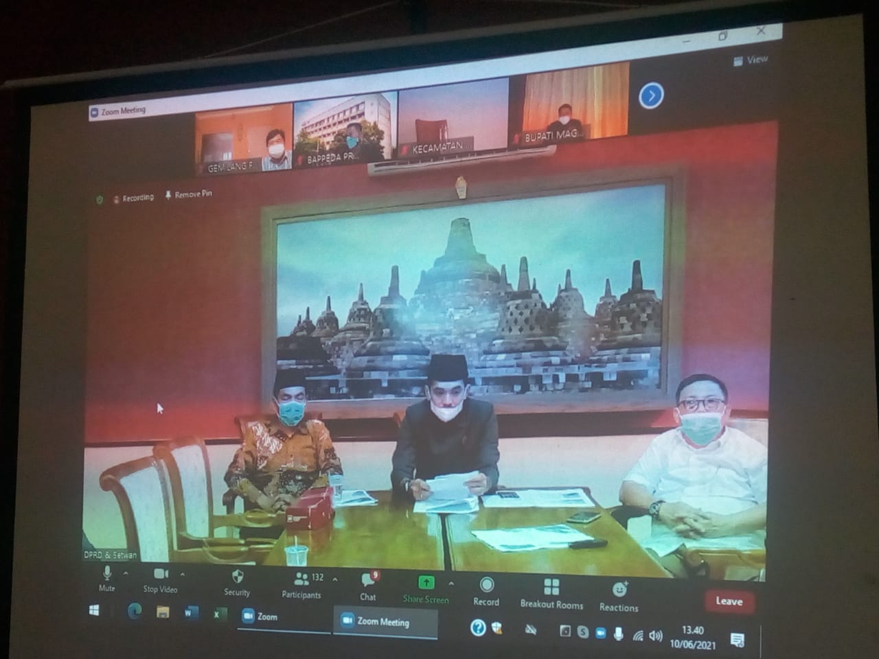 Pidato Ketua DPRD Kabupaten Magelang Musrenbang 2021: Ajak Bergerak Cepat dan Inovasi