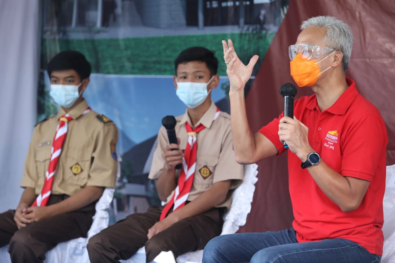Program PPDB SMA/SMK Negeri di Jateng Resmi Diluncurkan, Ganjar: Jaga Integritas