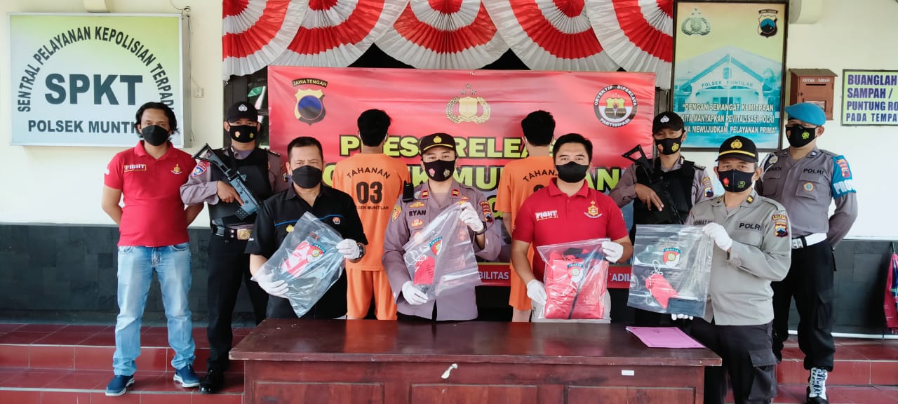 Polsek Muntilan Amankan 2 Orang yang Terlibat Kasus Premanisme
