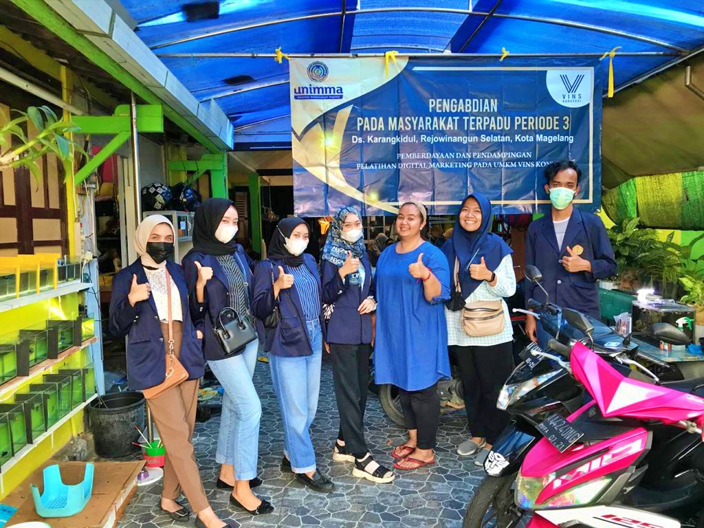 PPMT UNIMMA Di Usaha VINS Konveksi Magelang
