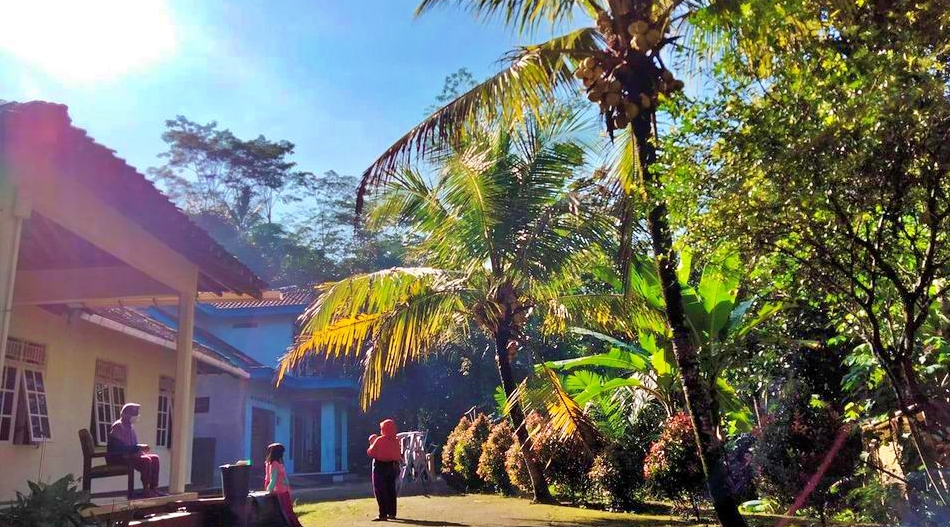 Pemandangan Rumah Rofiq saat menjalani isolasi mandiri karena terpapar covid