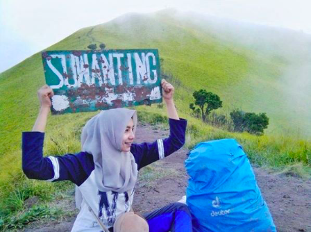 SUWANTING: Balai Taman Nasional Gunung Merbabu menutup jalur pendakian via Magelang. (foto: ist)
