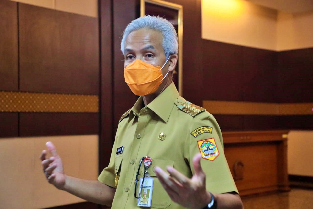 Varian Delta di Jateng Cukup Tingii, Ganjar Minta Masyarakat kurangi mobilitas