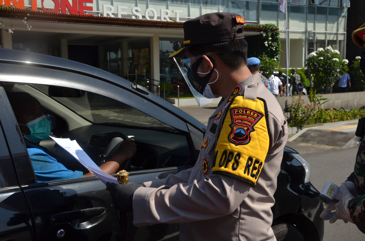 Penyekatan PPKM Darurat, Kapolres Magelang Kota: Diharapkan Dapat Menekan Angka Covid-19