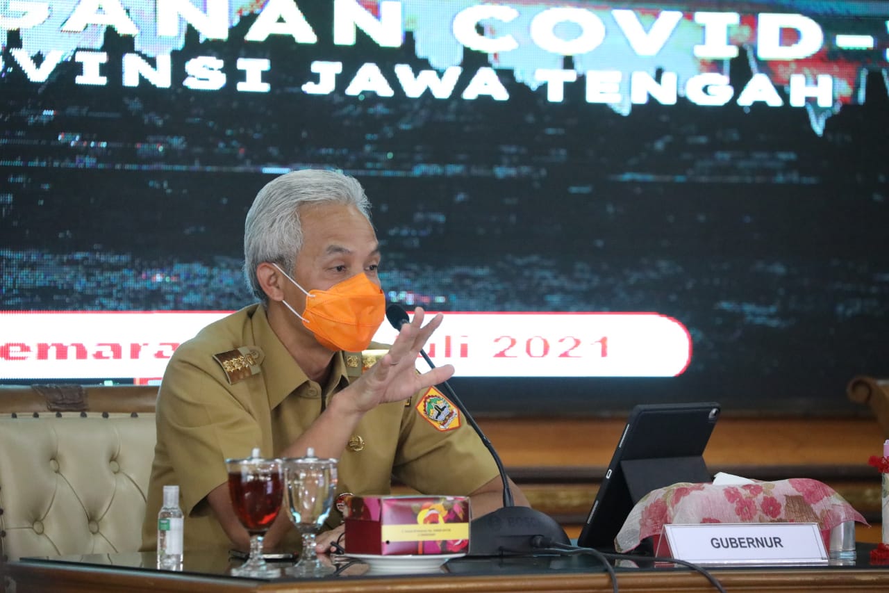 Ganjar Peringatkan Daerah Jangan Sembarangan Gelar Pembelajaran Tatap Muka