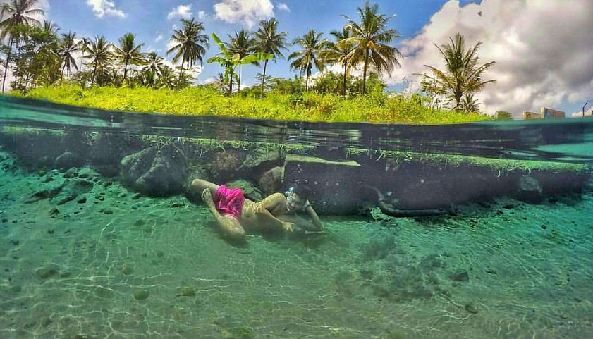 kejernihan sendang mudal sawangan_foto istimewa