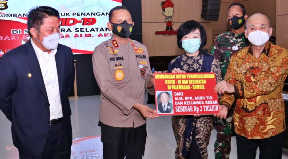 pengusaha sumbangkan Rp 2 triliun untuk penanganan covid