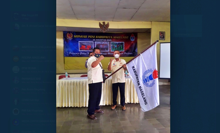 Budi Purnowo terpilih jadi ketua PGSI Kabupaten Magelang