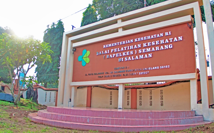Gedung Bapelkes Semarang di Salaman Magelang