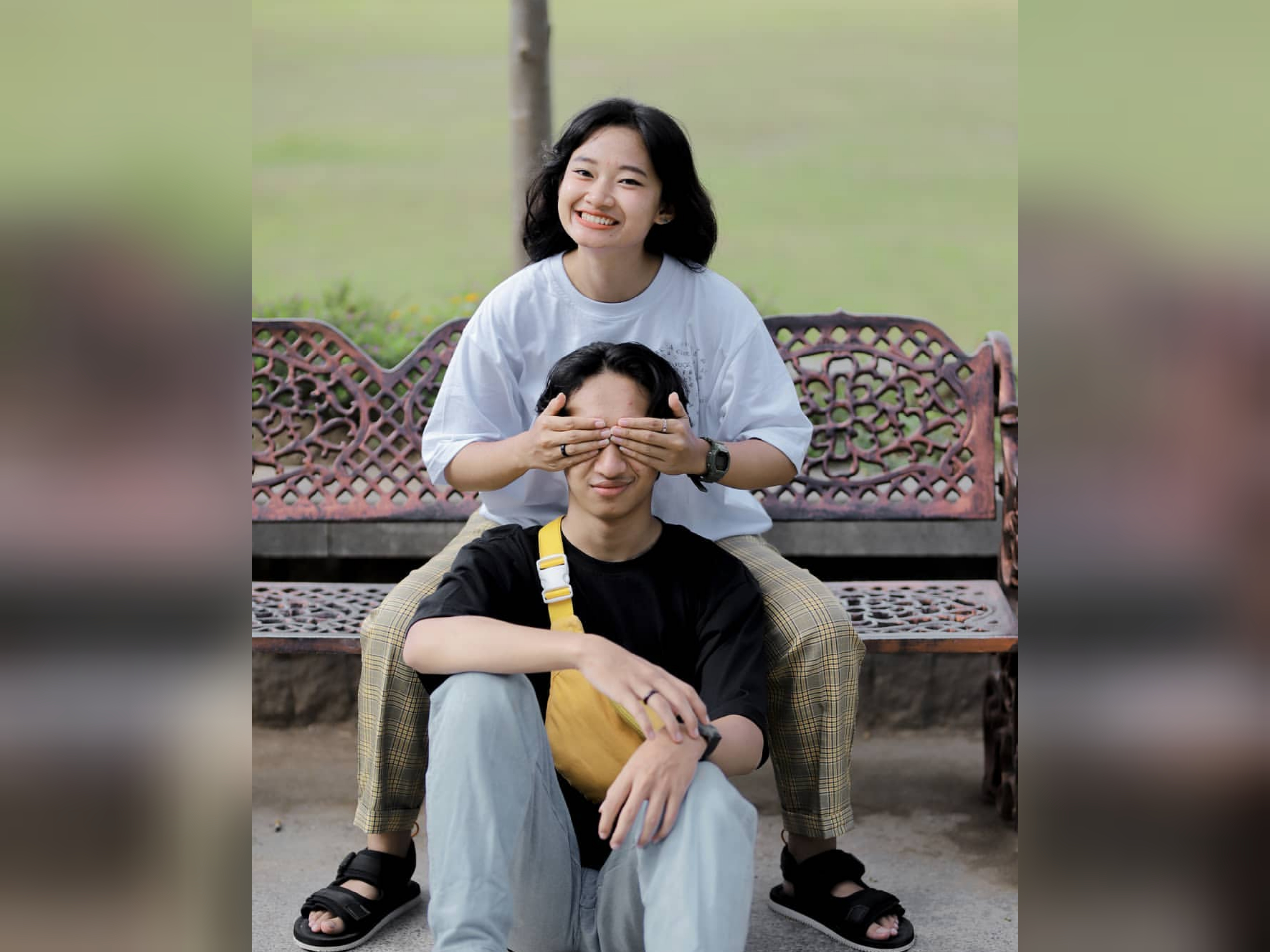 SENYUM IKHLAS: Kepribadian seseorang bisa dilihat dari bentuk senyumnya. (foto: Instagram/choco_biip)