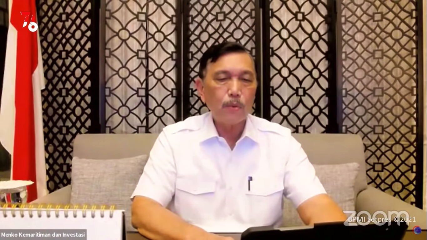 Menteri Koordinator Bidang Kemaritiman dan Investasi Luhut Binsar Pandjaitan. (foto: ist)