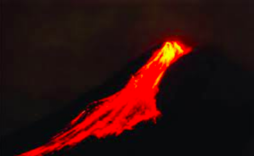Lava pijar. (foto: ilustrasi/ist)