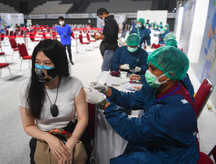 Polres Magelang menyediakan kuota 200 peserta vaksin Merdeka Candi pada Rabu, (25/8). (foto: ist)