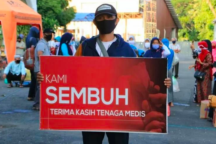 HORE: semakin banyak warga Magelang sembuh Covid-19, Selasa (foto: ist)