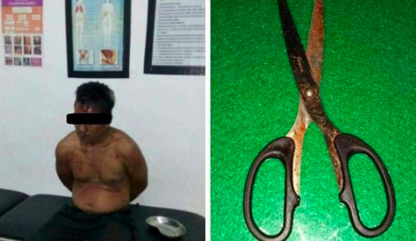 KEJAM: 2 perampok berhasil diamankan beserta gunting sebagai alat melukai korban. (foto: ilustrasi/ist)