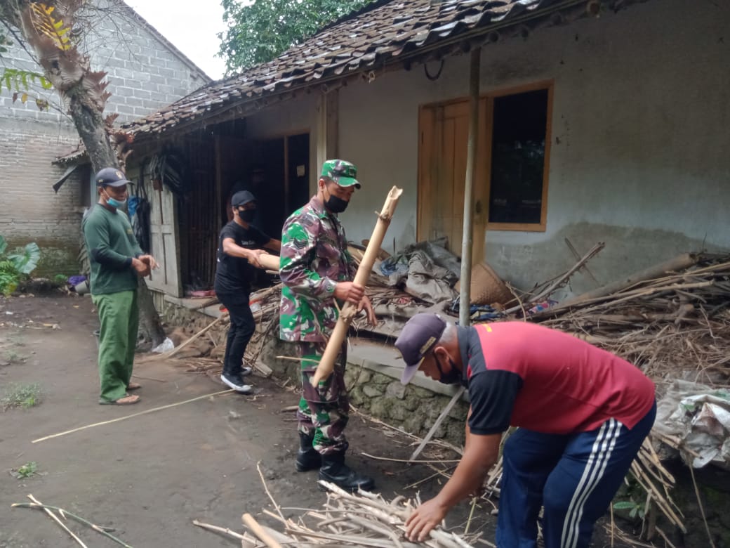 Lansia di Ngluwar Magelang Tinggal di Tempat Kurang Layak Huni, Pemdes dan PKK Turun Tangan